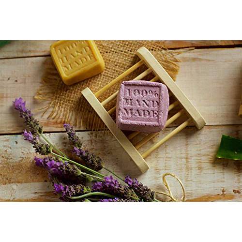 BeNat All-Natural Shampoo & Conditioner Bars Bundle Handmade & Sulfate Free Shampoo Lavender & Hair Conditioner Bar Nourishes Your Follicles with Antioxidants to Support Healthy Hair Eco-Friendly