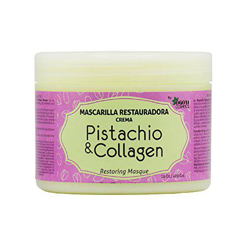 Pistachio & Collagen Restoring Masque, Mascarilla Restauradora 16 Oz./460 Grs.