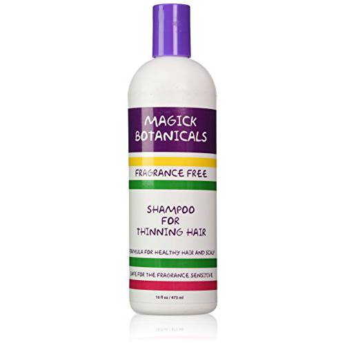 Magick Botanicals Shampoo for Thinning Hair, Fragrance Free, 16 Ounce