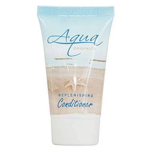 Aqua Organics Conditioner, Travel Size Beach Hotel Amenities, 1 oz (Case of 300)