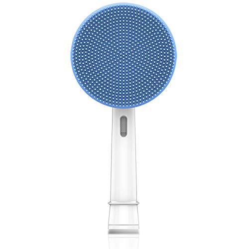 Suitable for Braun Oral-B Electric Toothbrush Replacement Facial Cleansing Brush Head Electric Toothbrush Cleansing Head (Blue)