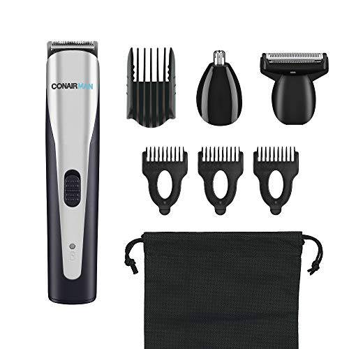 ConairMAN Cordless Lithium Ion Powered All-in-1 Beard & Body Trimmer for Men