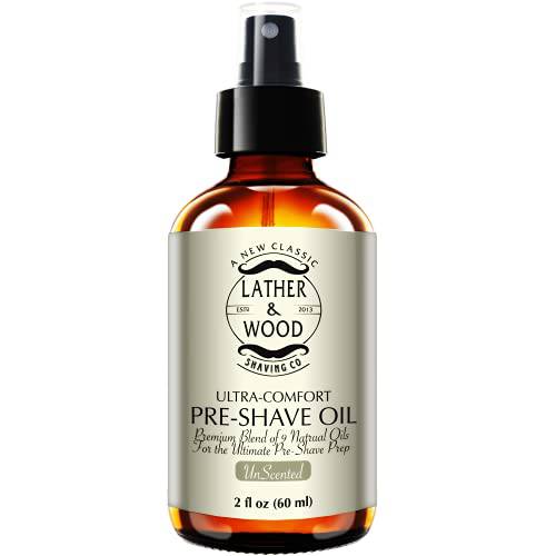 Best Pre-Shave Oil, Unscented, Premium Shaving Oil for Effortless Smooth Irritation-Free Shave. 2 Oz …