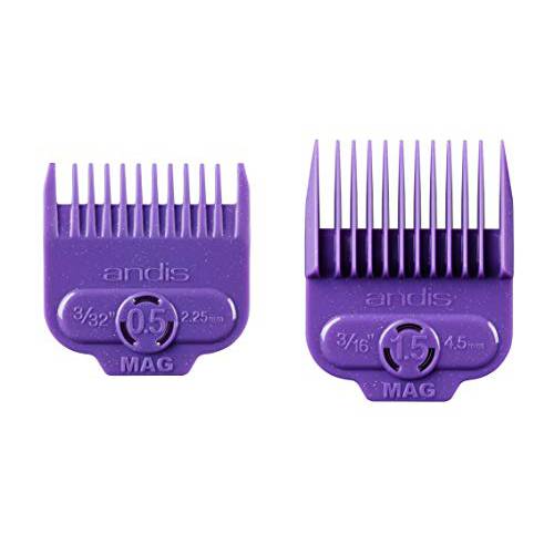 Andis Magnetic Comb Set - Dual Pack 0.5 & 1.5, 1 count
