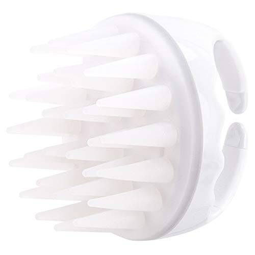 3 Pieces Hair Scalp Massager Shampoo Brush Silicone Head Washer Brush Handheld Shower Scalp Scrubber Cleansing Brush for Removing Dandruff