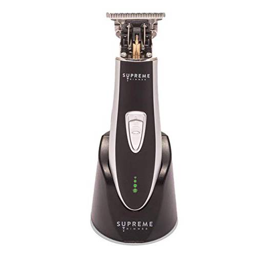 Hair Trimmer for Men by Supreme Trimmer - ST5210 Professional Barber Hair Clippers Liner Cordless Beard Trimmer - Silver T Shaper