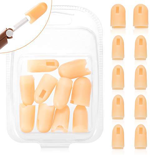 ANCIRS 10 Pack Fake Hand Silicone Finger Cover, Fingertip Replacement Accessory for Nail Art Equipment