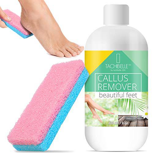 Tachibelle Callus Remover ULTRA Scent For Feet, Professional Strong Callus and Corn Eliminator Feet Pumice Dead Skin Heel and Toe (8 Ounce)