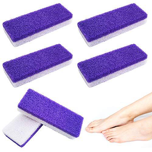 6 Pack Foot Pumice Stone, SourceTon Callus Remover and Foot Scrubber Pedicure Exfoliator Tool