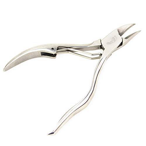 Purely-Northwest-Nail-Nipper-Professional 5 Inch Surgical Grade Stainless Steel for Thick, Ingrown & Cracked Nails, Cuticle Trimmer, Perfect Nail Care Tool for Home/Spa/Salon Manicure & Pedicure