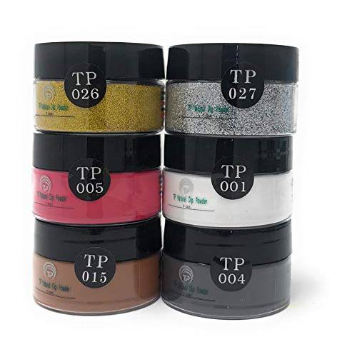 TP Dipping Powder color set 04. The professional 1 oz. per jar Dip Powder colors. (Dipping Powder Color Set 04)