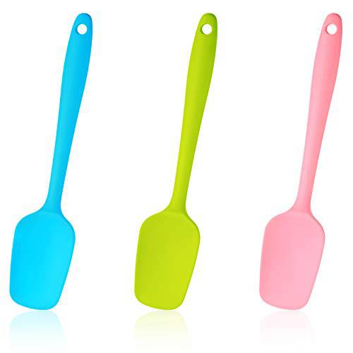 3 Pieces Non-stick Wax Spatulas Silicone Waxing Applicator Hair Removal Waxing Applicator Reusable Large Hard Wax Sticks for Home Salon Body Use