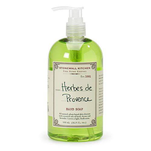 Stonewall Kitchen Herbes de Provence Hand Soap, 16.9 ounces (Pack of 2)