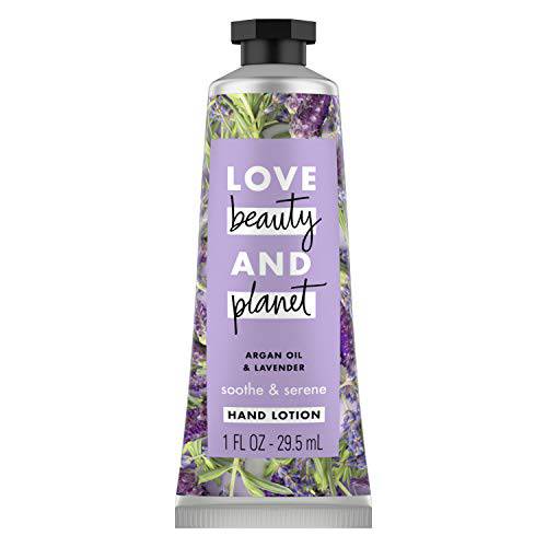Love Beauty And Planet Argan Oil & Lavender Hand Lotion Soothe & Serene 1 oz, 24 Pieces