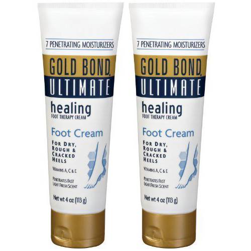 Gold Bond Ultimate Healing Foot Therapy Cream, 4 oz, 2 pk by Gold Bond