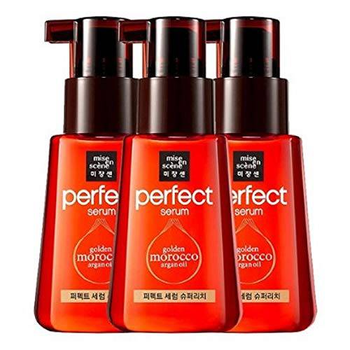 Miseenscene Per Perfect Serum Super Rich (80ml) Highly concentrated intensive care for frequent damaged hair that is broken by frequent dyeing and ferm 80ml / 2.8 Fl Oz 3P Set