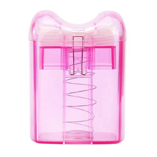 Solustre End Papers Dispenser Disposable Hair Dye Coloring Paper Box Holder without Perm Paper (Pink)