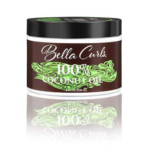 Bella Curls Body 100% Coco Oil, 8 Oz