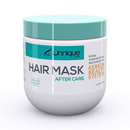 Unnique KBS Hair Mask 16.9 oz/ Deep Hydrating Hair Treatment/Repairs Hair/ Deeply Restores Damage/Nourishes/ Rich in Proteins, Vitamins, and Argan Oil/ Deep Conditions/ Made for all types of hair