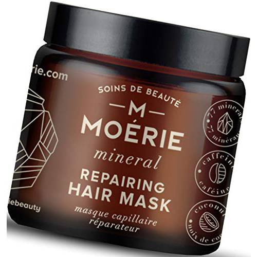Moerie Mineral Hair Growth & Repair Mask – Restorative Treatment Hair Mask – Hair Treatment For Longer, Thicker, Fuller Hair - Vegan Hair Products – Paraben Free Hair Products – 3.4 oz (96.4g)