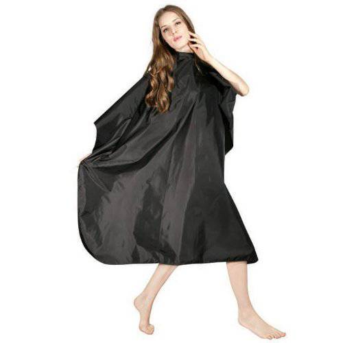Icarus Professional Nylon Hair Styling Salon Cape with Snaps, 57 x 50, Cutting Cape