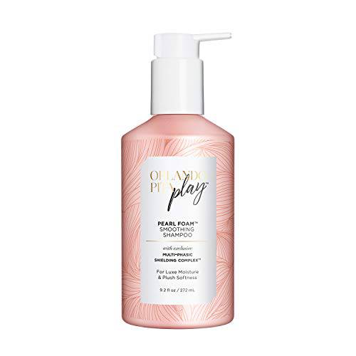 ORLANDO PITA PLAY Pearl Foam Smoothing Shampoo, Provides Frizz Control & Reduces Effects of Humidity, Smooths & Detangles Hair Without Adding Buildup, 9.2 Fl Oz