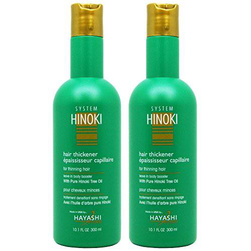Hayashi System Hinoki Hair Thickener for Thinning Hair 10.1ozPack of 2