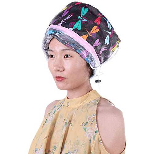 Electric Heating Cap, Deep Conditioning Hair Steamer With Adjustable Temperature For Hair Oil Treatment Spa And Family Personal Care (1)