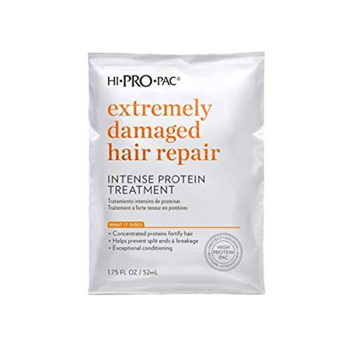 Hi-Pro-Pac Intense Protein Treatment, Extremely Damaged Hair Repair,Pack of 6