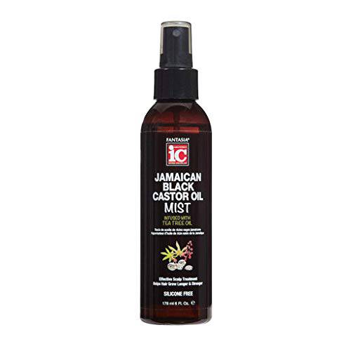 Fantasia IC Jamaican Black Castor Oil Mist infused with Tea Tree Oil (6 oz)