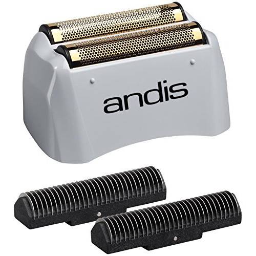 Andis Replacement Shaver Head Cutters and Gold Foil for Andis Model 17150 with BONUS FREE Old Spice Body Spray Included