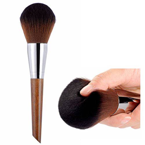 CLOTHOBEAUTY Premium Synthetic Kabuki Makeup Brush Kit, Incredible Soft, X-Large Powder Blush Bronzer Brush