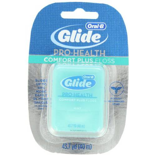 Oral-B Glide Pro-Health Comfort Plus Floss Mint - 43.7 yds., Pack of 2
