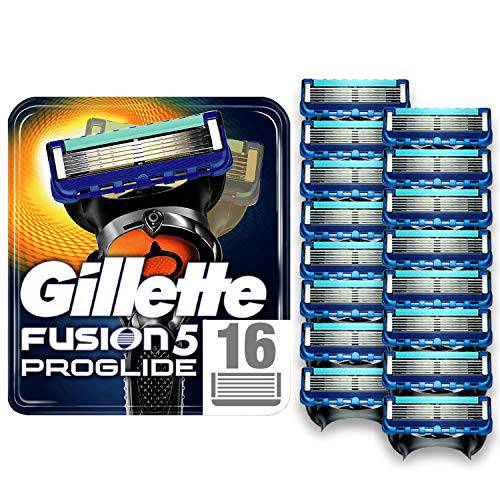Gillette Fusion5 ProGlide Razor Blades for Men with Precision Trimmer, Pack of 16 Refill Blades (Suitable for Mailbox)
