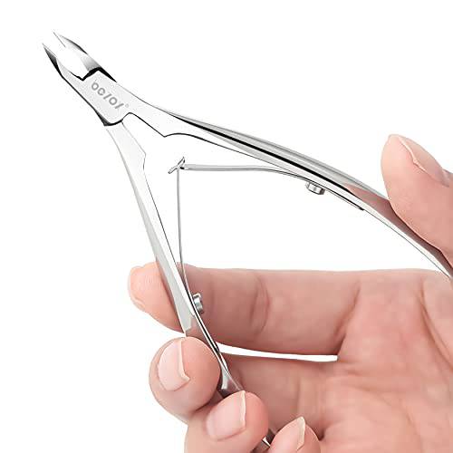 BEZOX Professional Cuticle Cutter, 4mm Jaw Cuticle Clipper, High-density Stainless Steel Cuticle Tool, Manicure Nipper Gift for Women, Nickel Plated, 1PCS