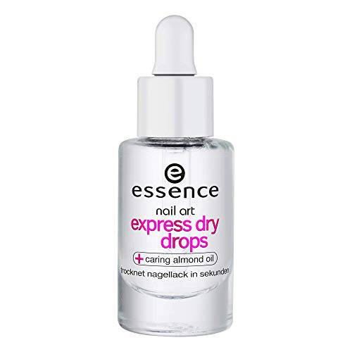 essence | Nail Art Express Dry Drops | Fast-drying Formula with Vitamin E and Almond Oil