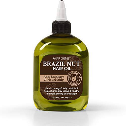 Hair Chemist 99% Natural Hair Oil - Brazil Nut 7.1 oz.