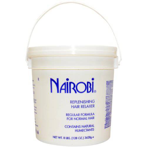 Nairobi Replenishing Hair Relaxer Regular Formula for Normal Hair Unisex, 128 Ounce