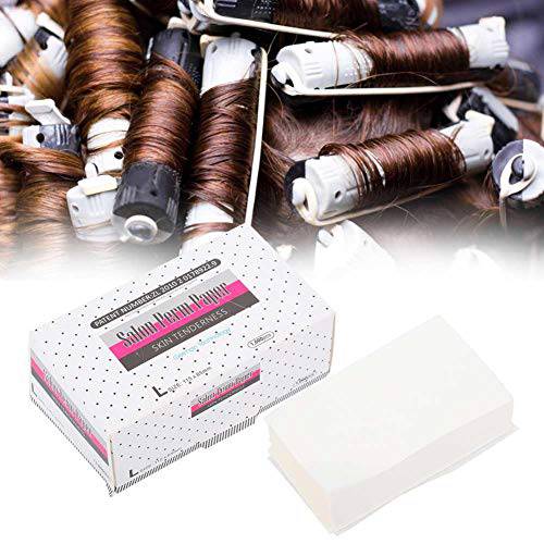 Hair Perm Paper Barber Shop Ultra-Thin Hair Perm Paper Mesh Breathable Perming Paper Hairdressing Tool Salon Styles Professional Perm for Color Treated, Thin or Delicated Hair(Hair Perm Paper)