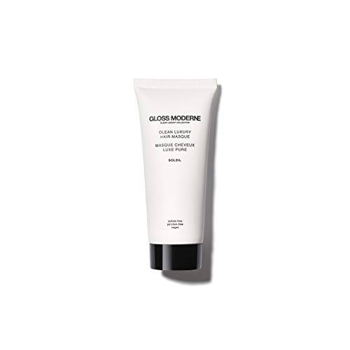 GLOSS MODERNE Clean Luxury Deep Conditioning Hair Masque by Gloss Moderne - 3.4 Fl Oz - Hair Mask with Notes of Mediterranean Almond and Coconut Accented with Cognac - Controls Frizz and Adds Shine