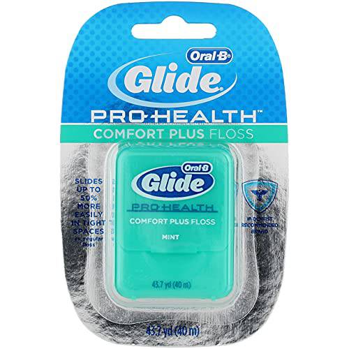 Oral-B Glide PRO-HEALTH Comfort Plus Dental Floss, Mint, 1 Count