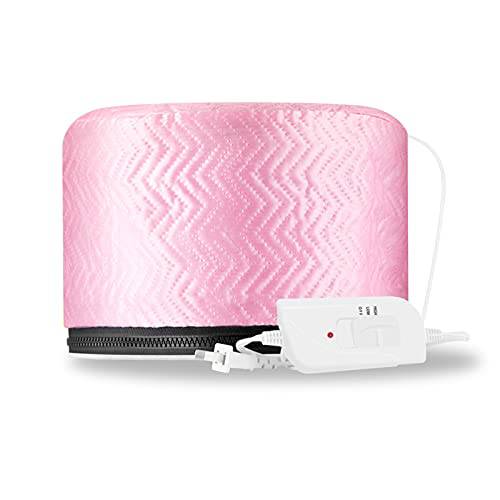 Smoostart Hair Steamer Cap, Portable Hair Care Hat with 3 Mode Temperature Control, 110V Electric Heating Cap for Hair SPA Beauty Steamer Nourishing Hat Hair Thermal Treatment Cap