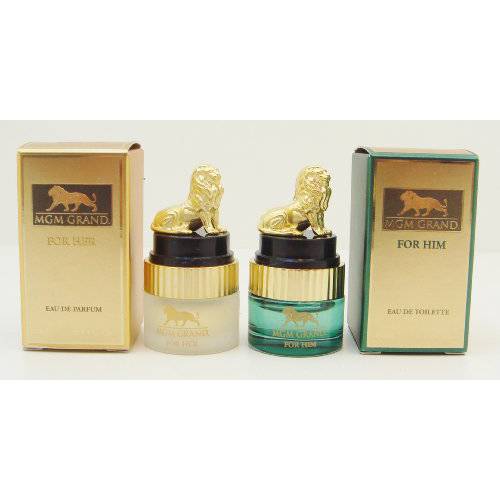 MGM GRAND FOR HIM & HER perfume 3ml 0.1oz - 1 pack each