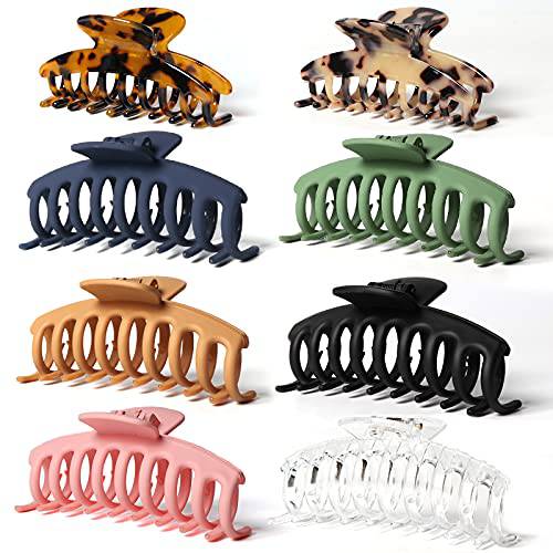 SYEENIFY Claw Clips for Thick Hair,Hair Claw Clip Hair Clips Hair Accessories for Women Girls,Large Claw Clips Strong Hold Hair Clip