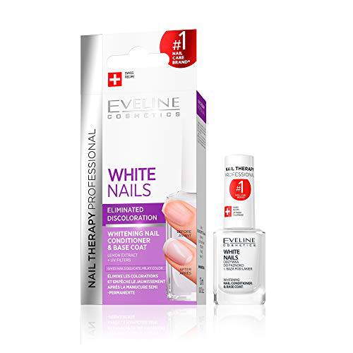 Eveline Cosmetics 3 In 1 Instantly Whiter Nail Whitener