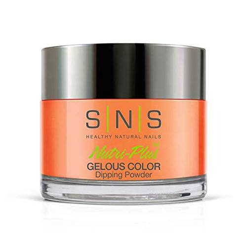 SNS Nails Dipping Powder Gelous Color - 265 - Orange, It’s Obvious - 1 oz