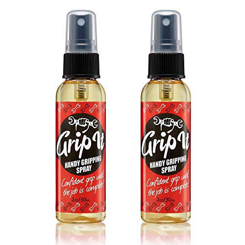 Grip-iT Hand Grip Spray - Better Pole Grip for Pole Dancing - Firm Grip for Aerial Silks & Yoga Swing - Supercharge Your Tennis Overgrips - Pickleball Paddles Grip Replacement - Rosin Based 4 oz