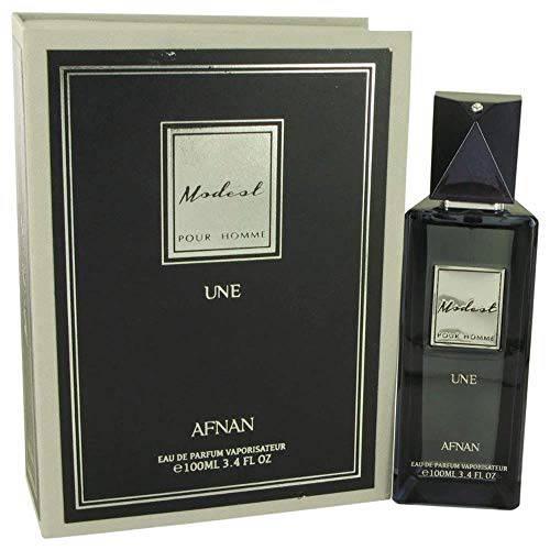 Afnan Modest Pour Homme Une Eau De Parfum Spray For Men 3.4 Oz / 100 ml Item In Box Sealed