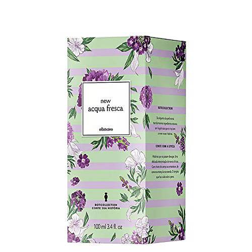 O Boticário New Acqua Fresca Boticollection Eau de Toilette | Long-Lasting, Citrus Floral Fragrance Perfume for Women, 3.4 Ounce
