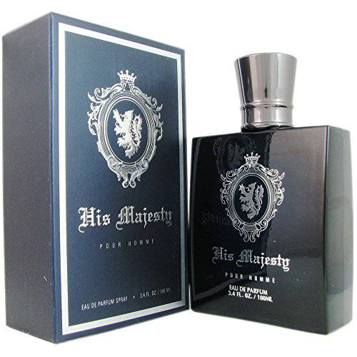 His Majesty by YZY Eau de Parfums Spray for Men, 3.4 Ounce
